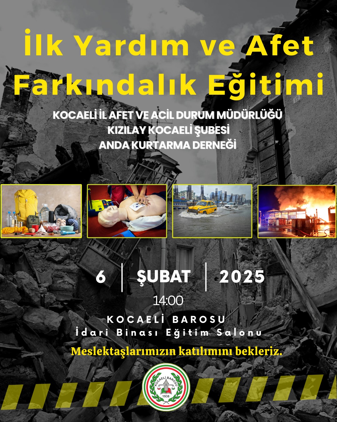 İLK YARDIM VE AFET FARKINDALIK EĞİTİMİ 