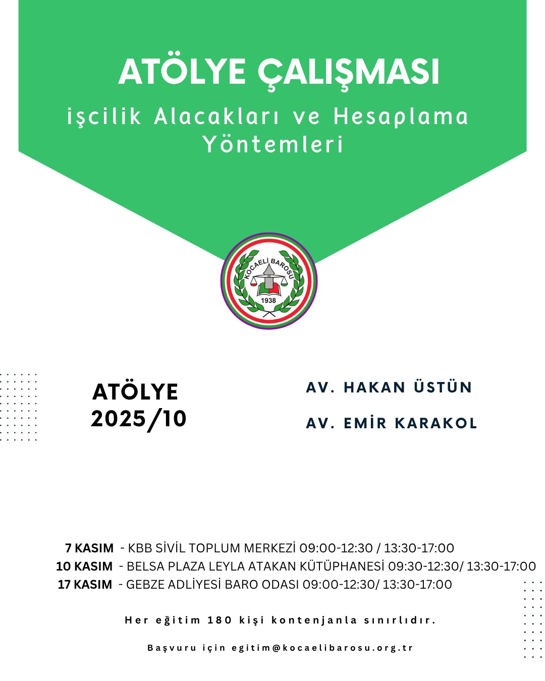 ATÖLYE ÇALIŞMASI 2025/10